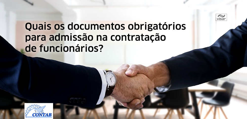 Documentos para admissão na contratação de funcionários