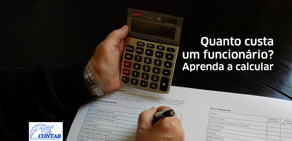 Aprenda a calcular quanto custa um funcionário