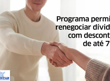 programa de renegociação de dívidas tributárias para pessoas físicas e empresas.